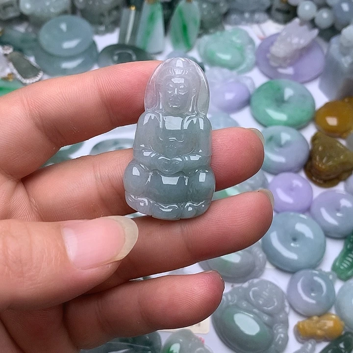 翡翠未镶嵌颈饰天然翡翠
