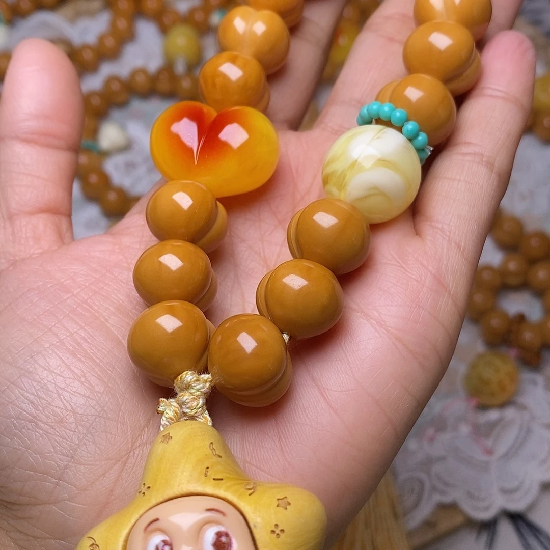 吊坠猴头核桃屁桃15加