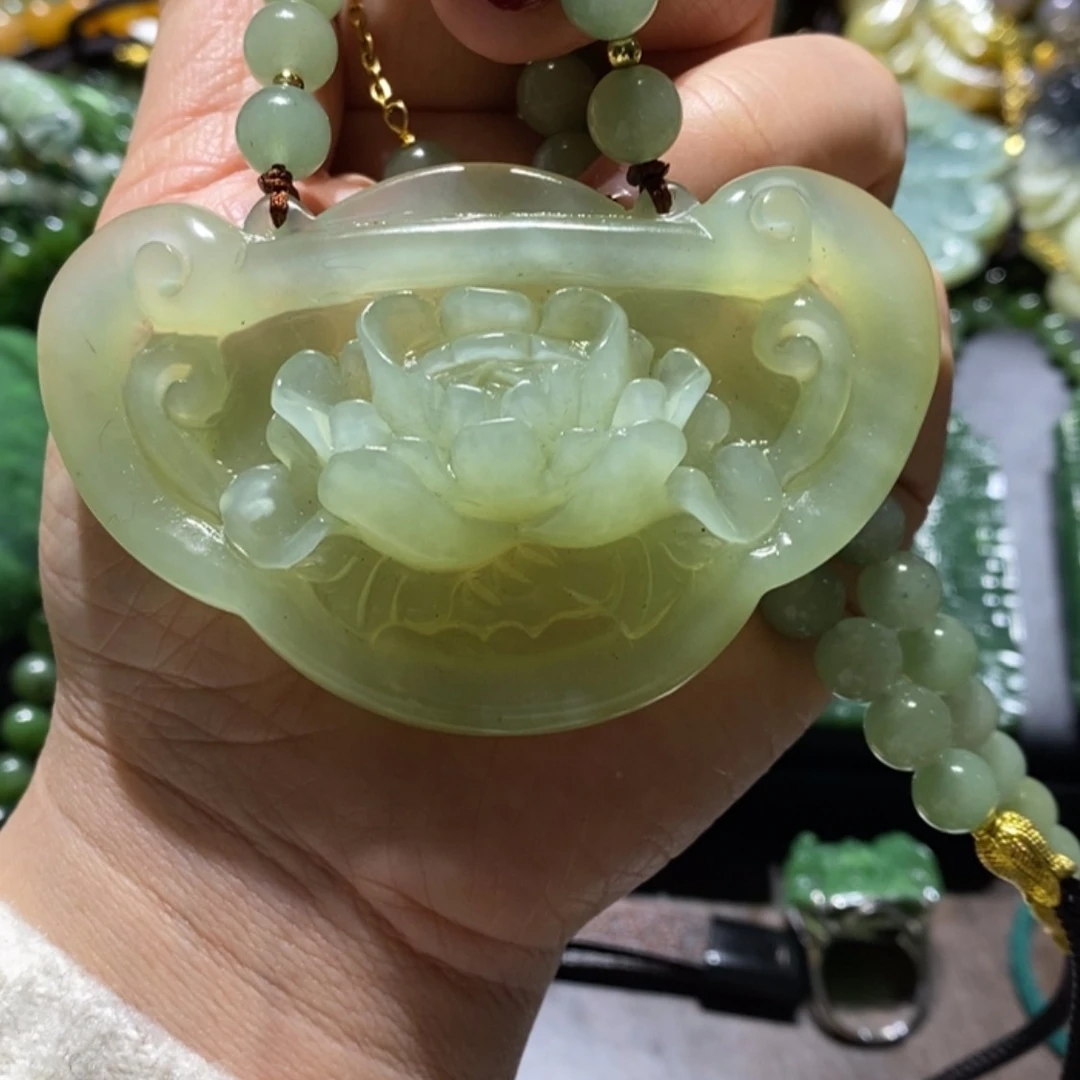 【闪购商品】岫玉毛衣链未镶嵌