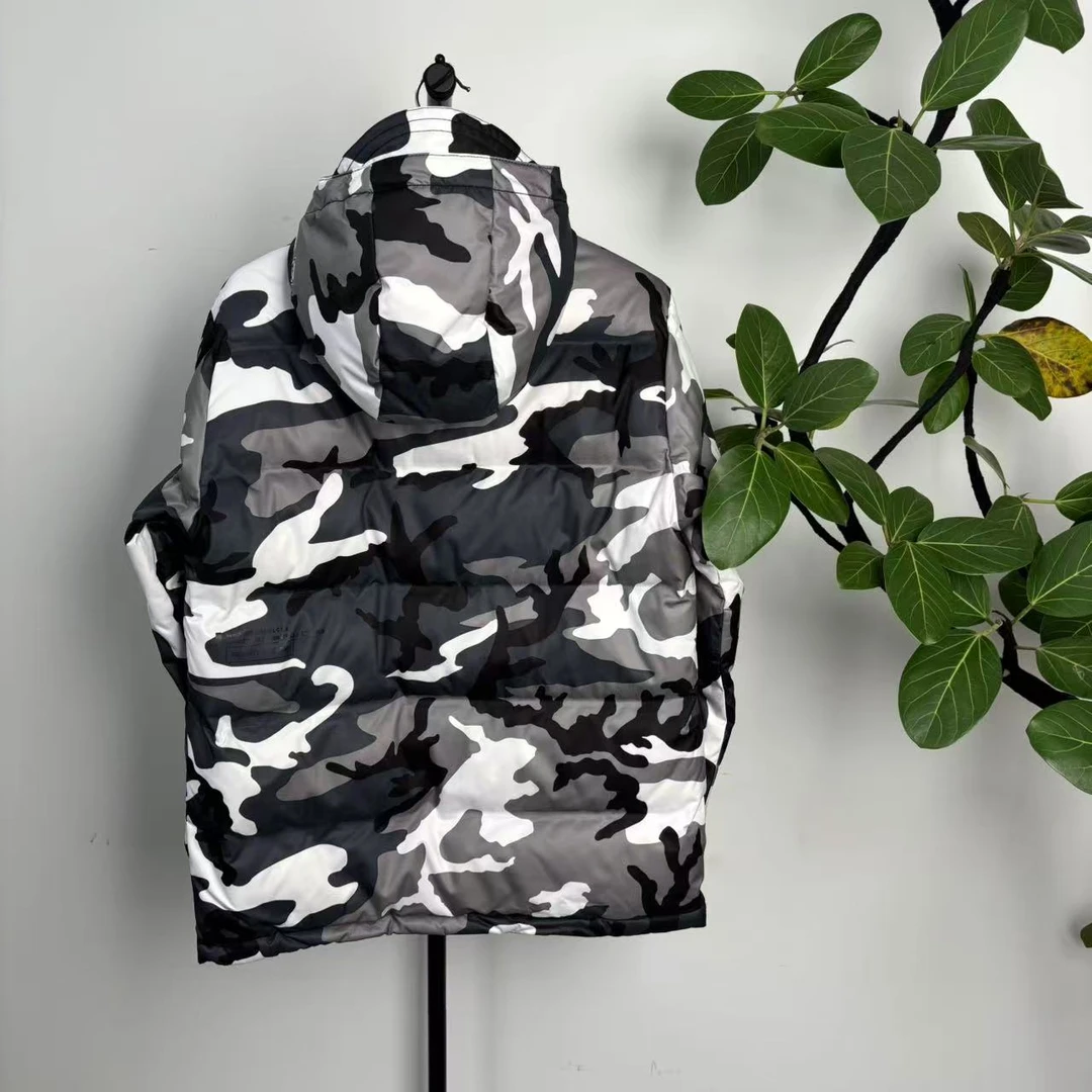 AK-16 新款冬季男士迷彩印花连帽羽绒服 95276