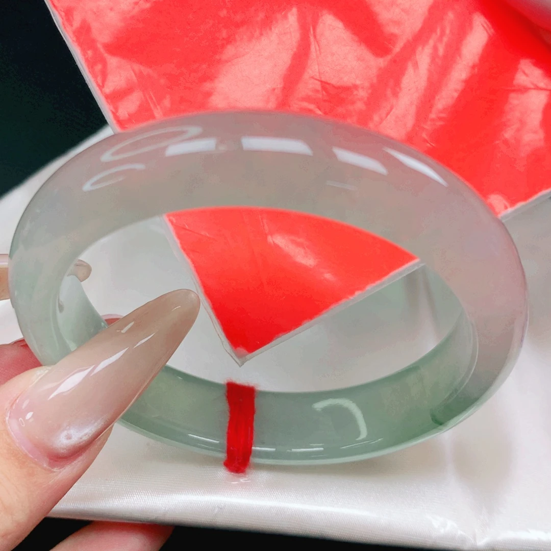 翡翠未镶嵌手镯55