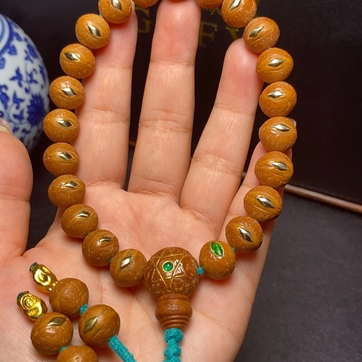 凤眼菩提手串尼泊尔