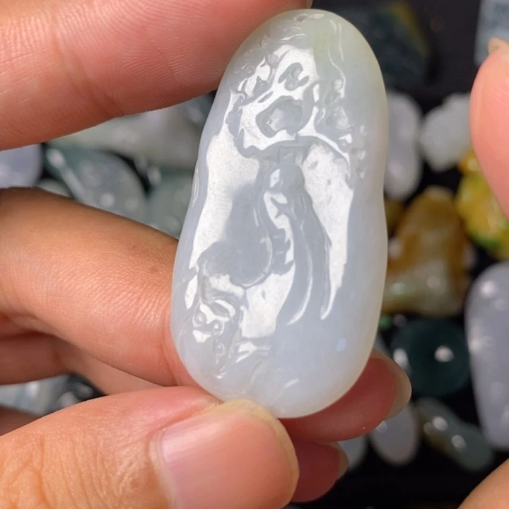 颈饰未镶嵌翡翠翡翠