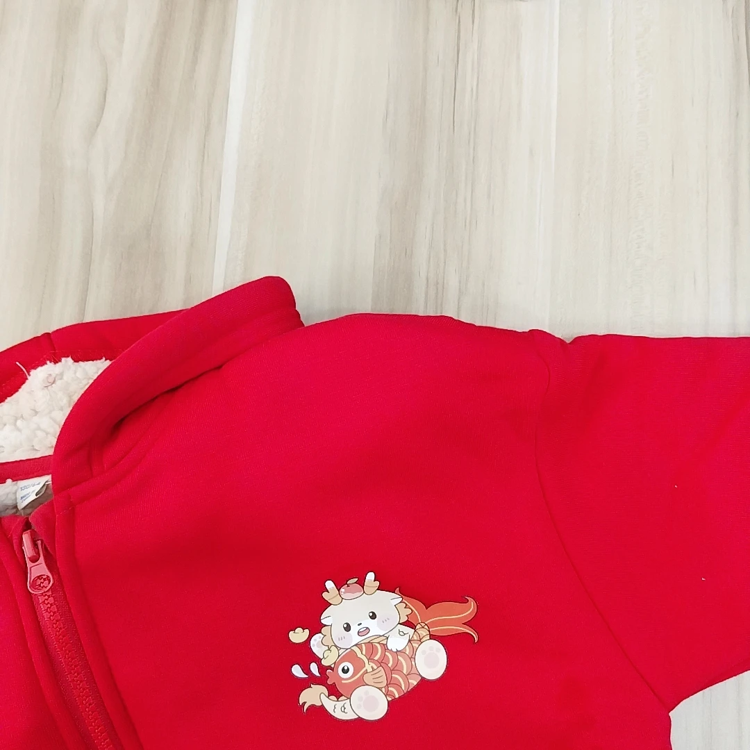 儿童羔羔绒连帽针织外套  多款