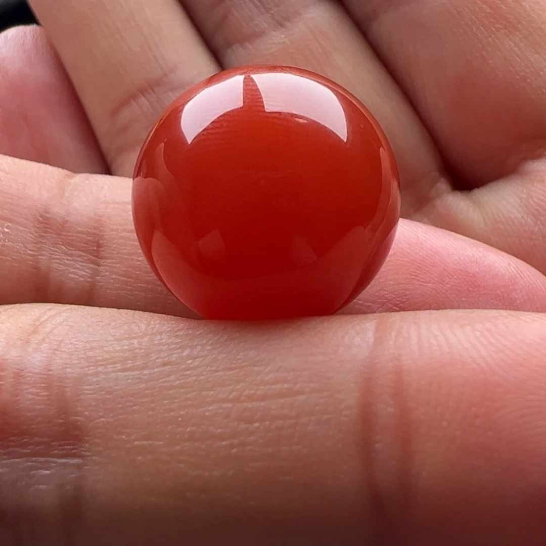 南红玛瑙圆珠16未镶嵌