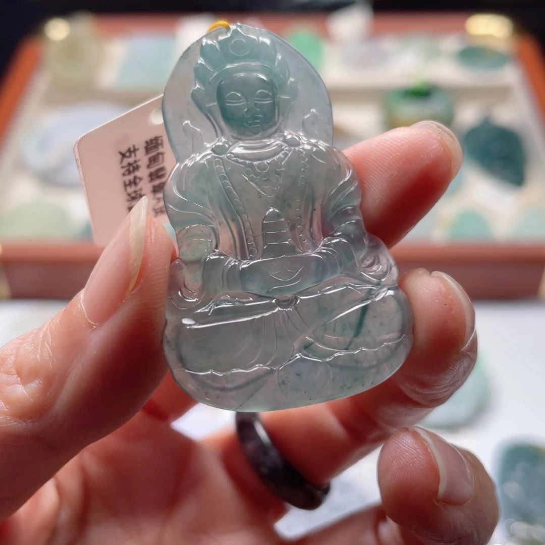 翡翠未镶嵌颈饰翡翠11