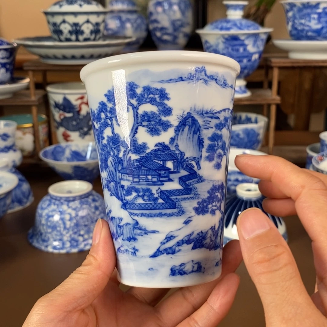 轻***了景德镇陶瓷手工手绘