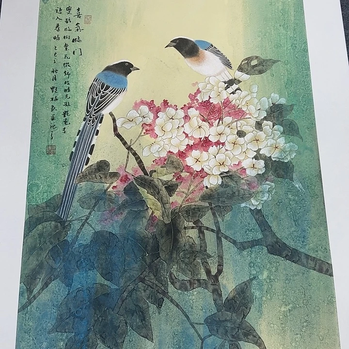 国画手绘国画作品