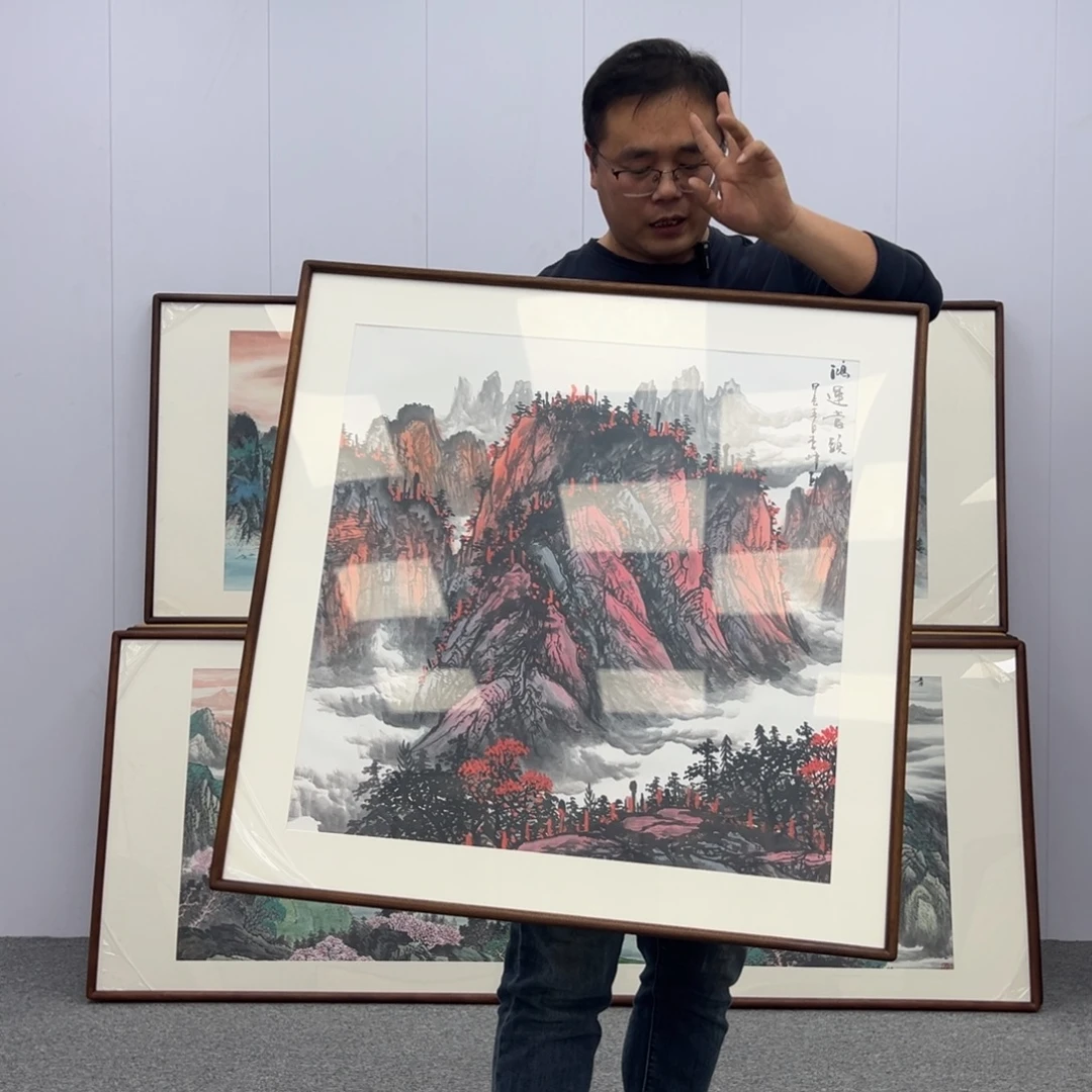 国画国画作品展览80*80
