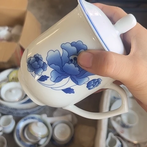 陶瓷办公杯一个陶瓷