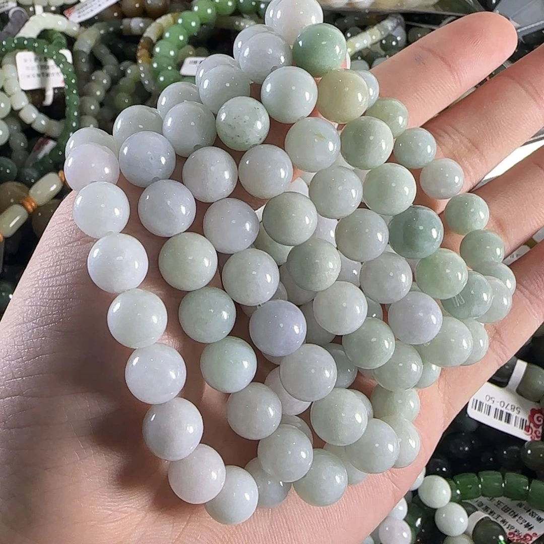翡翠手链未镶嵌随机发一