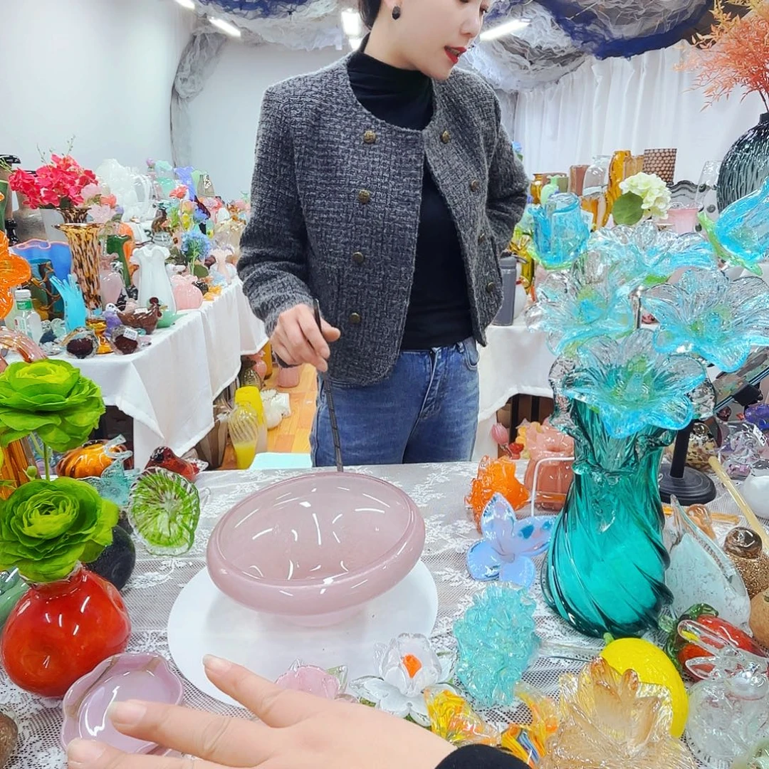 琉璃花瓶花器艺术品