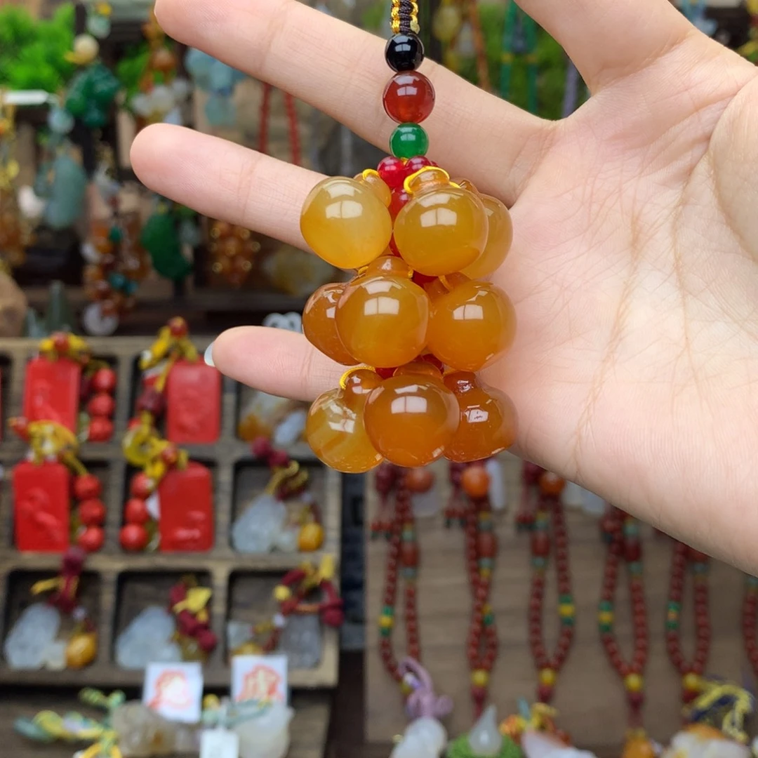 玛瑙/玉髓车挂未镶嵌66666666