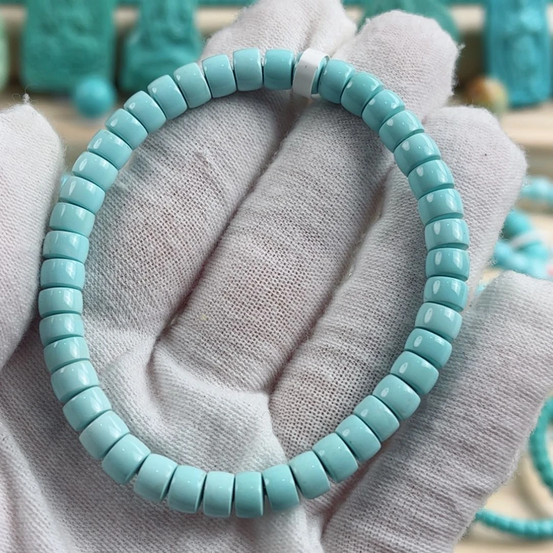 未镶嵌绿松石尺寸6.3mm