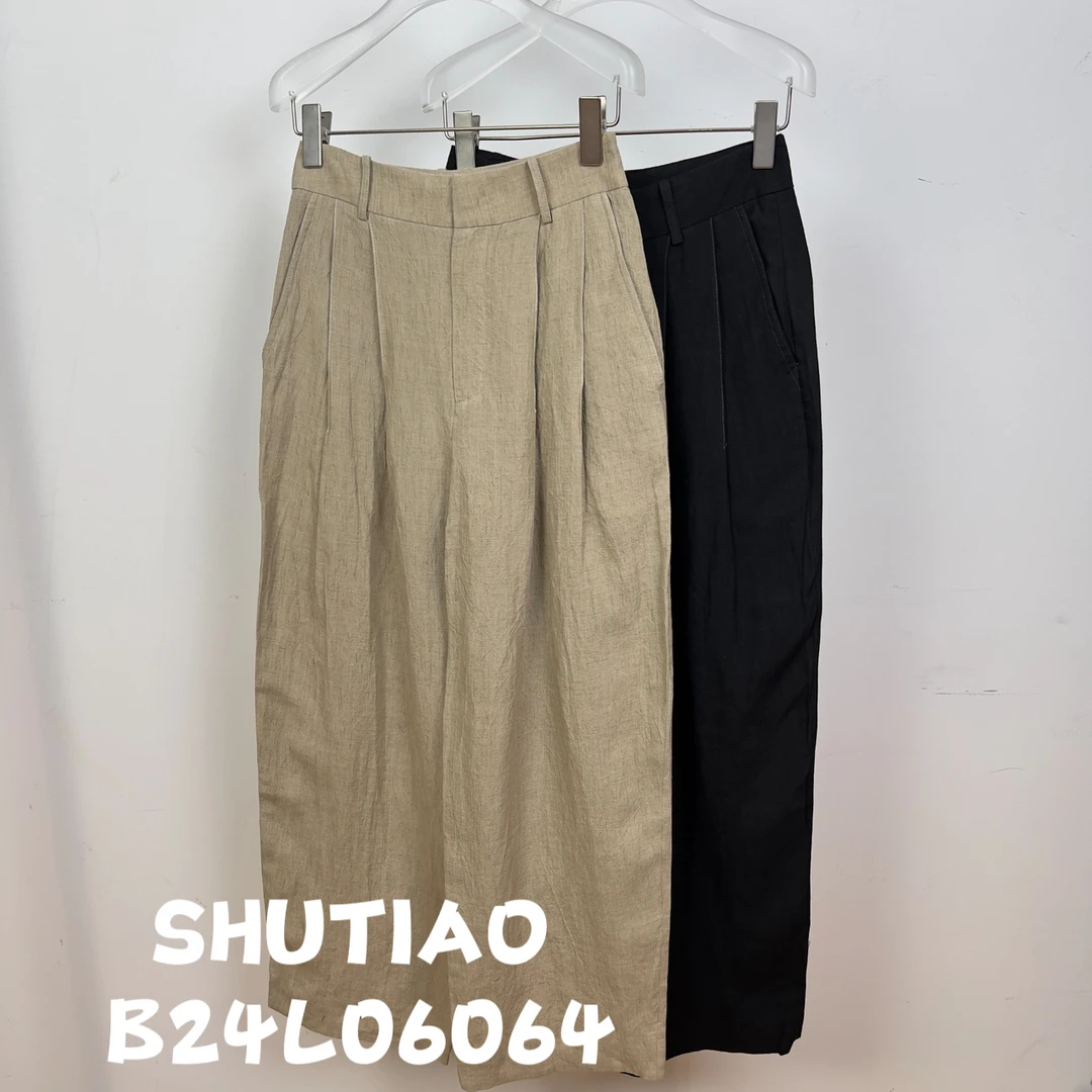 【SHUTIAO】2024秋冬：新款小众设计款裤子B24L06064