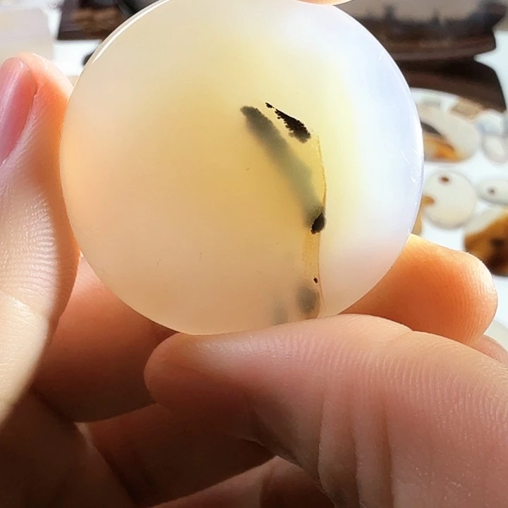 未镶嵌玛瑙/玉髓珠宝半成品