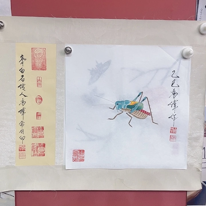 国画冯老师手绘作品