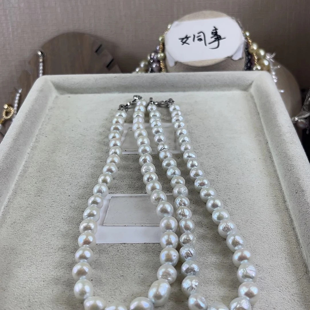 淡水珍珠项链未镶嵌【纯恬】多样性发货