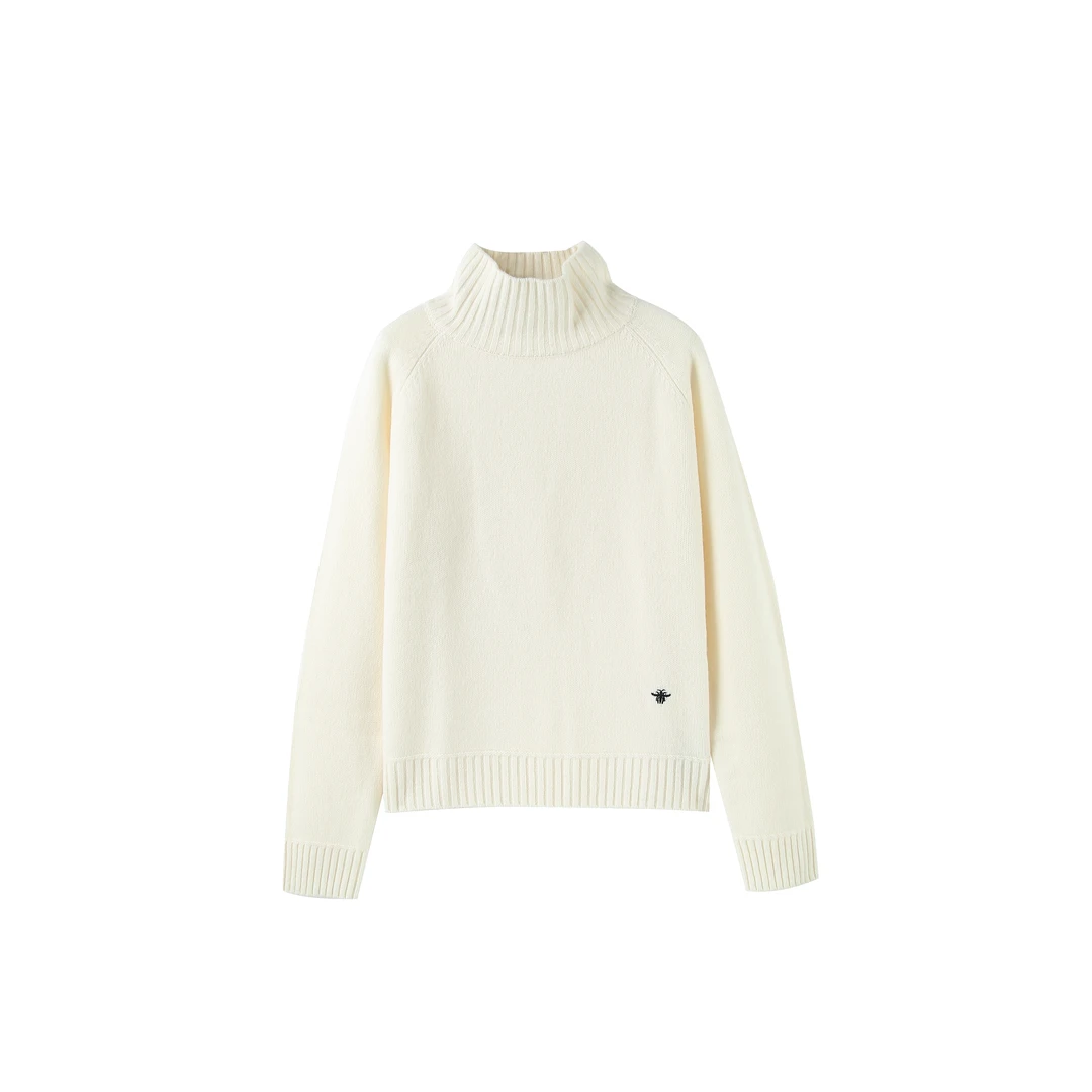 【小蜜蜂款】打底羊毛针织衫百搭时尚秋宽松冬毛衣3006