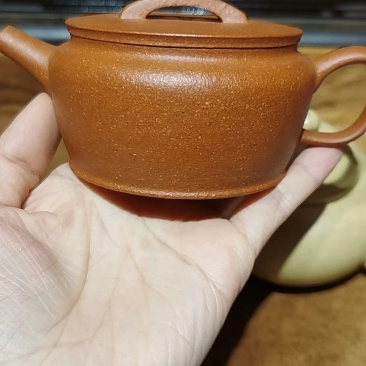 起***点茶壶紫砂汉瓦全手工