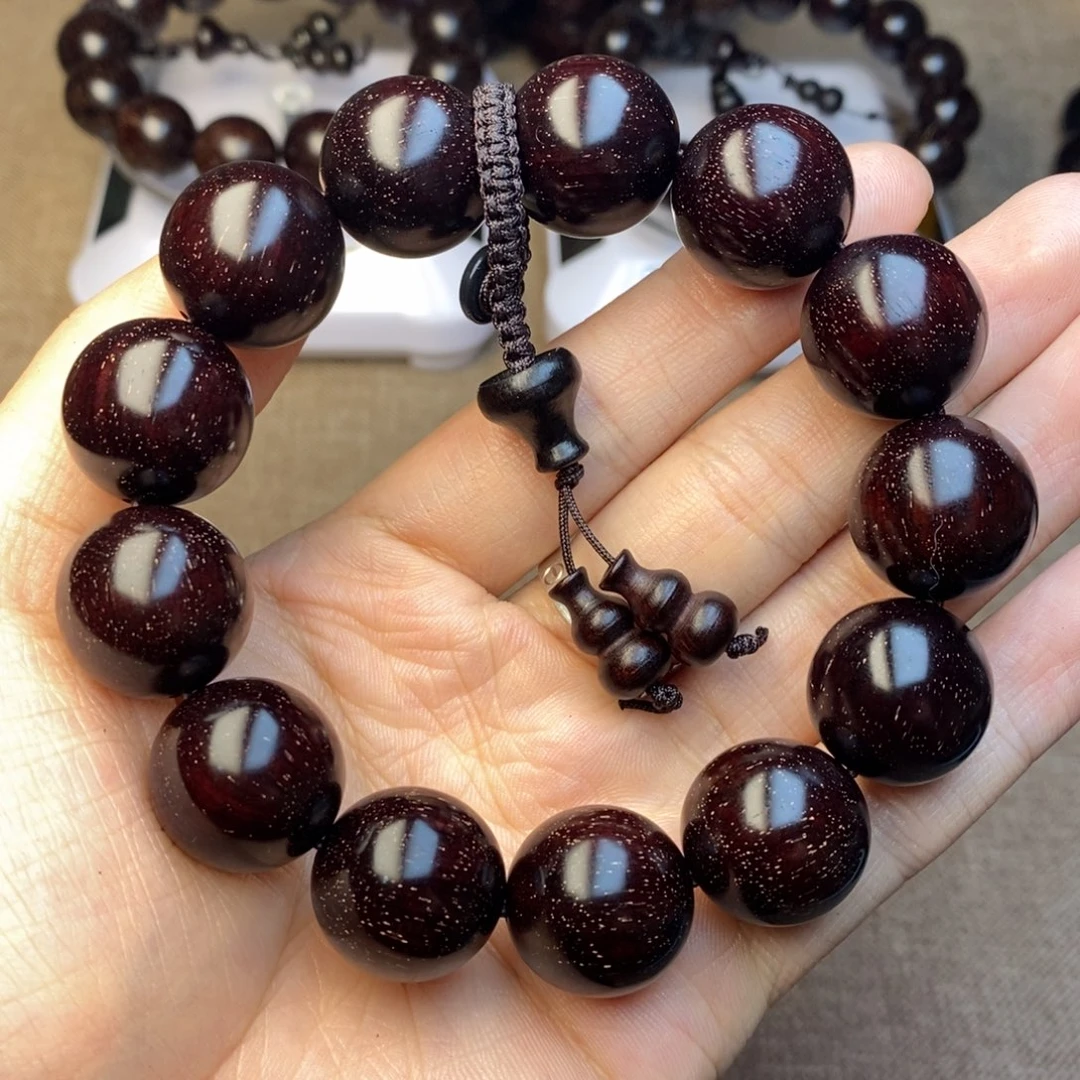 檀香紫檀（小叶紫檀）1.8 泥料满星