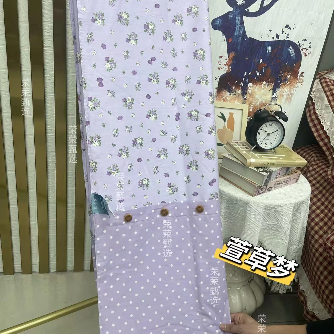 【RR荣荣】纽扣款-纯棉加密被套加厚亲肤柔软  单人/双人