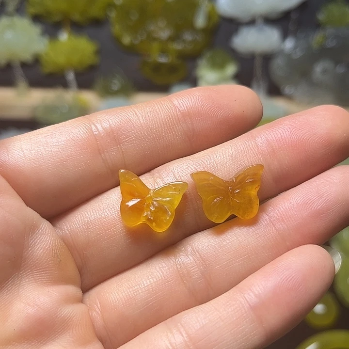 未镶嵌蛇纹石玉发饰