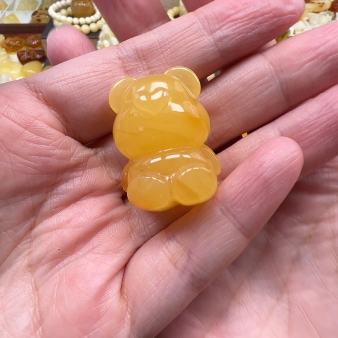 琥珀未镶嵌裸石蜜蜡