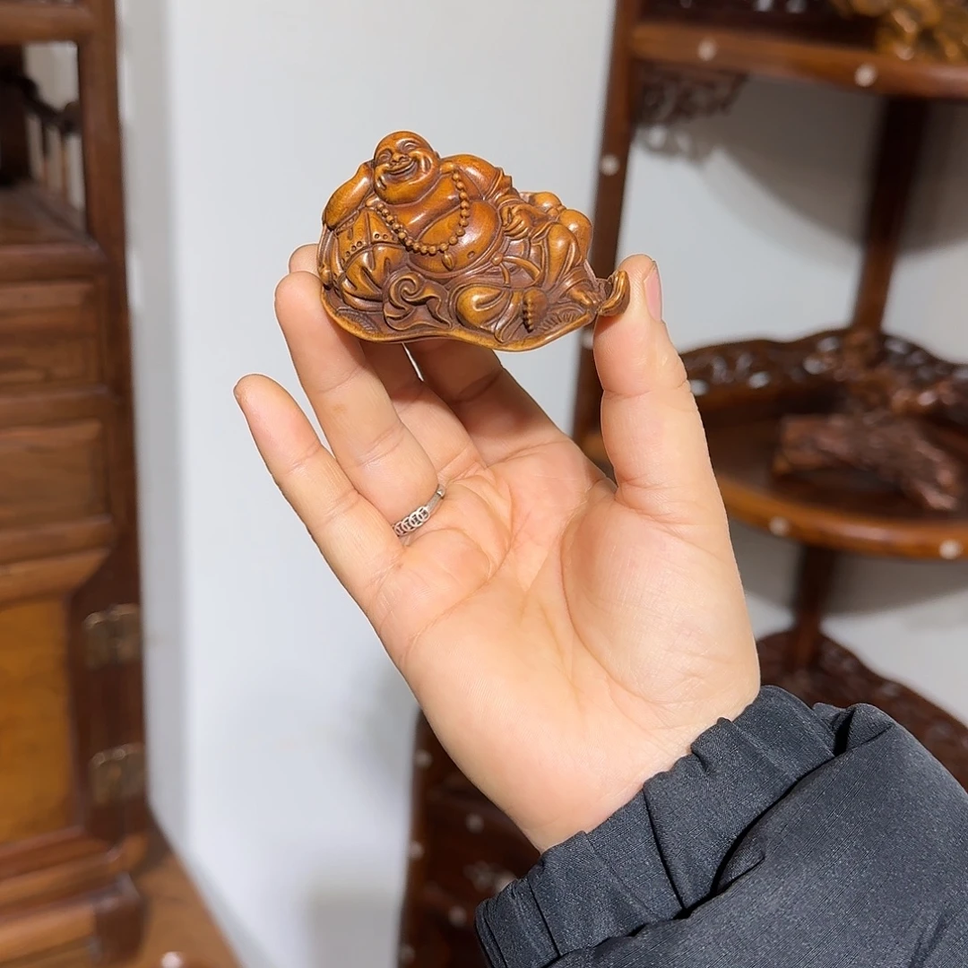 潘***来木复古装饰摆件手把件