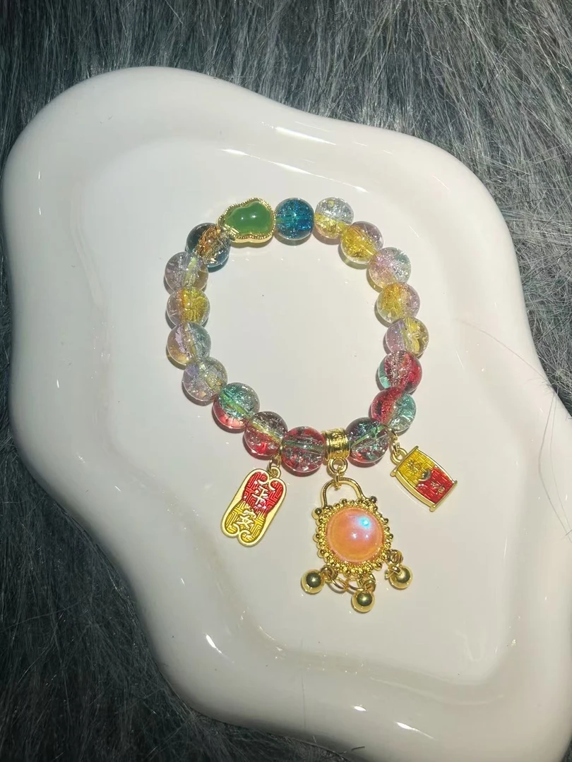 琉璃珠珠DIY混款半成品饰品适合手工串珠创作