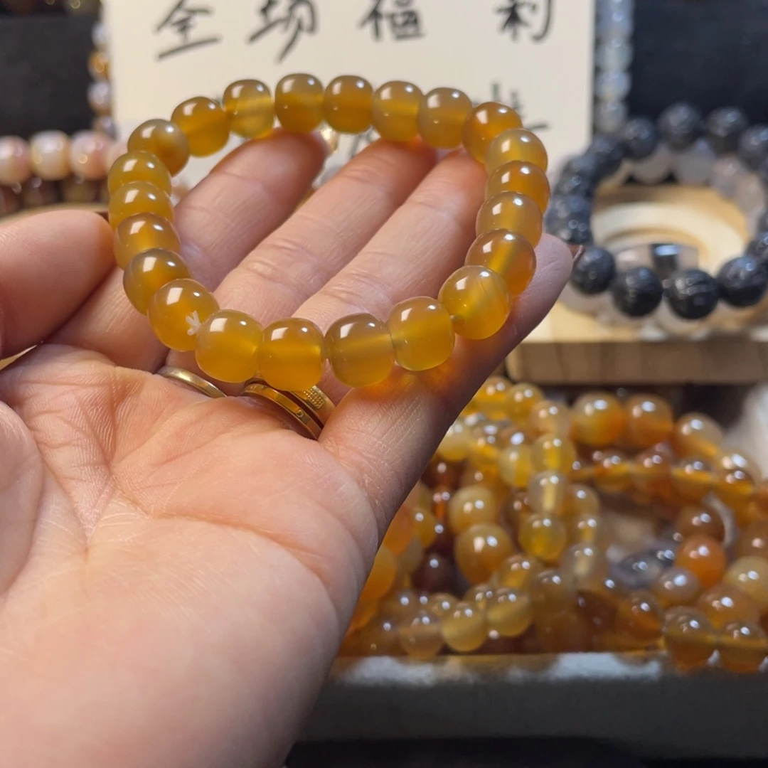 玛瑙/玉髓未镶嵌手链