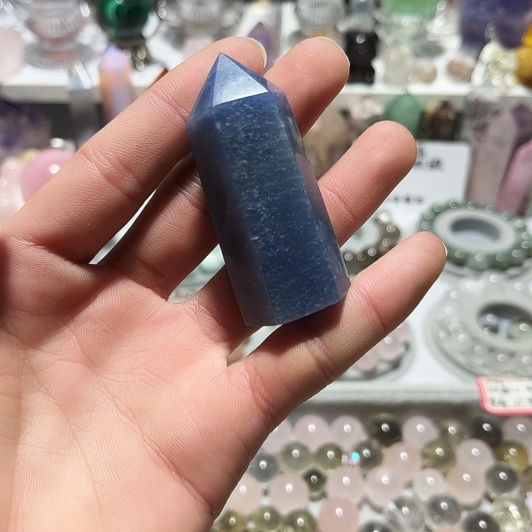 珠宝半成品银S925镶嵌紫晶开播福利蓝东陵柱子