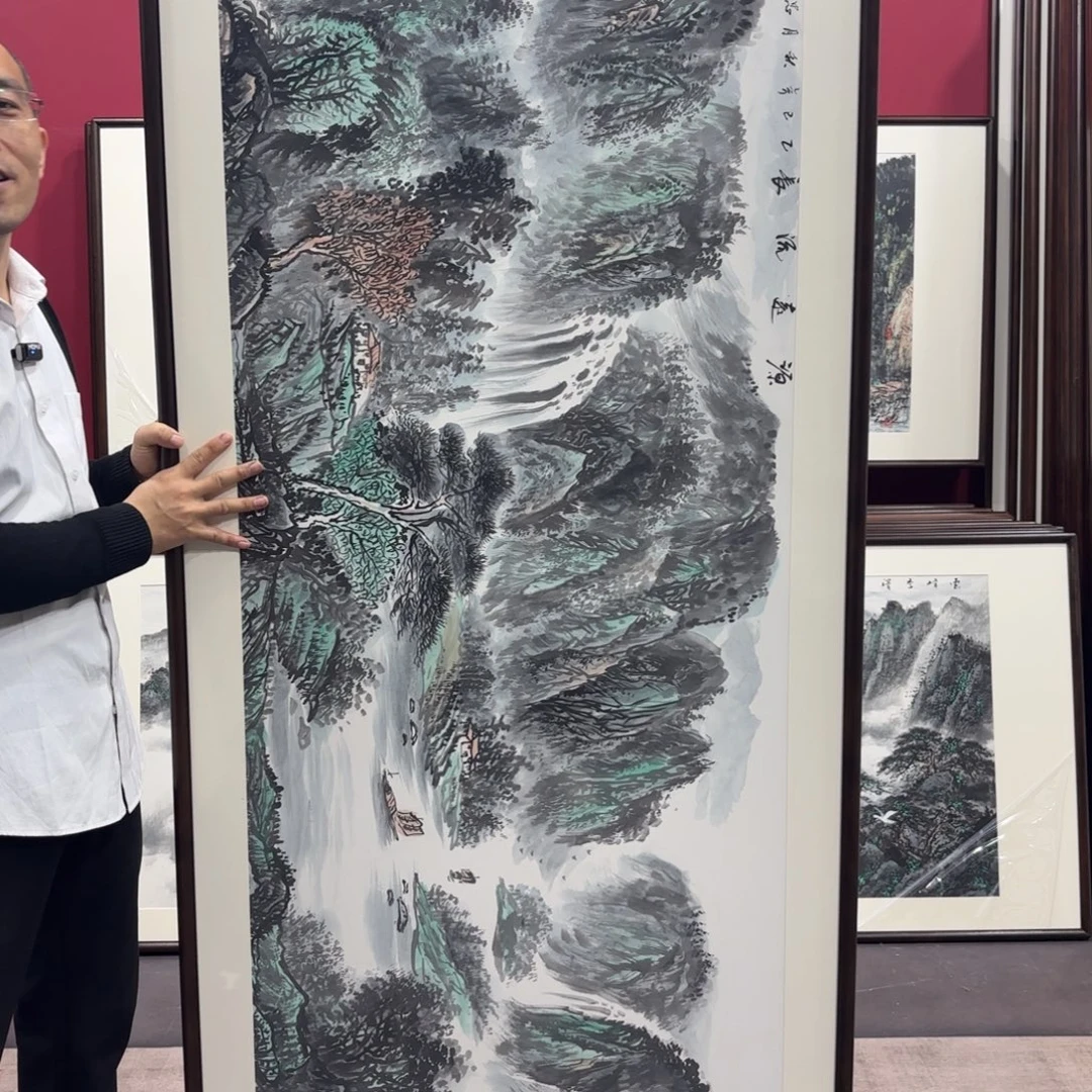 国画手绘作品210/80