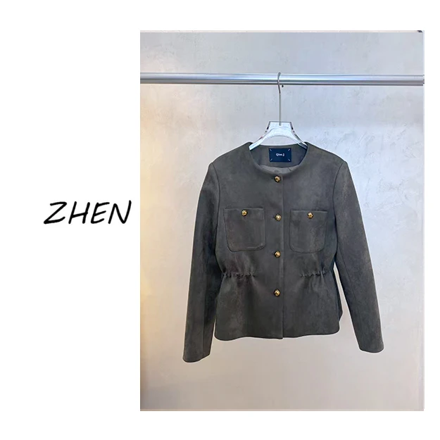 【ZHEN】25K01212 2025新款外套职场风小众设计师款马甲