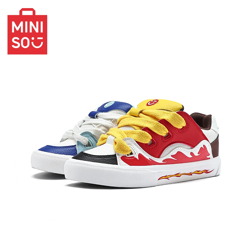 名创优品秋季男鞋2025今年流行鞋子情侣百搭鞋子干净感痞帅滑板鞋