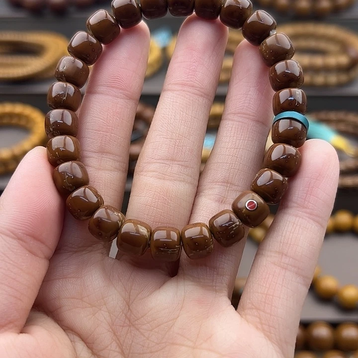 紫金鼠手串楠***兮09实心老型微瑕