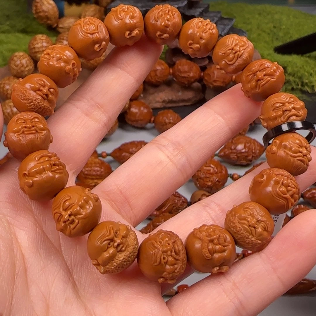 橄榄核手串/手链13三十六罗汉小籽手串