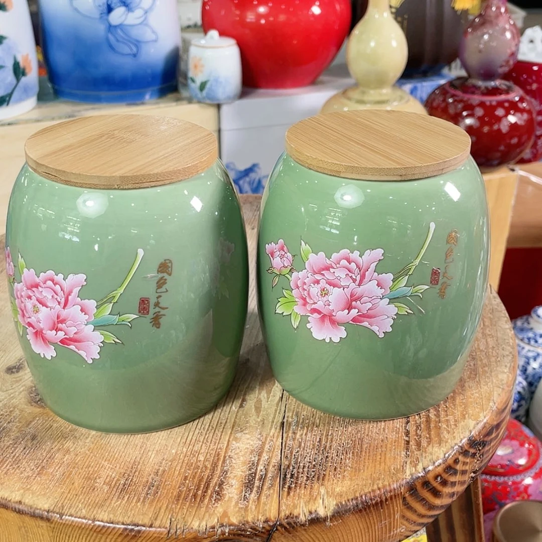 【闪购商品】罐陶瓷茶叶罐密封罐