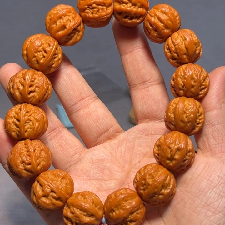 文玩核桃把件小青龙珠6039