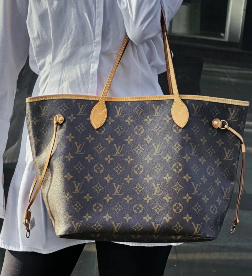95新 LouisVuitton/路易威登 路易威登老花nf中号C1438