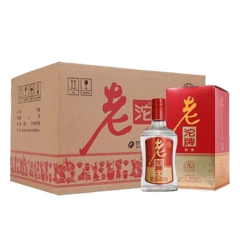 沱牌【2013】老沱牌（二星）浓香型50度白酒整箱50度500ml*6