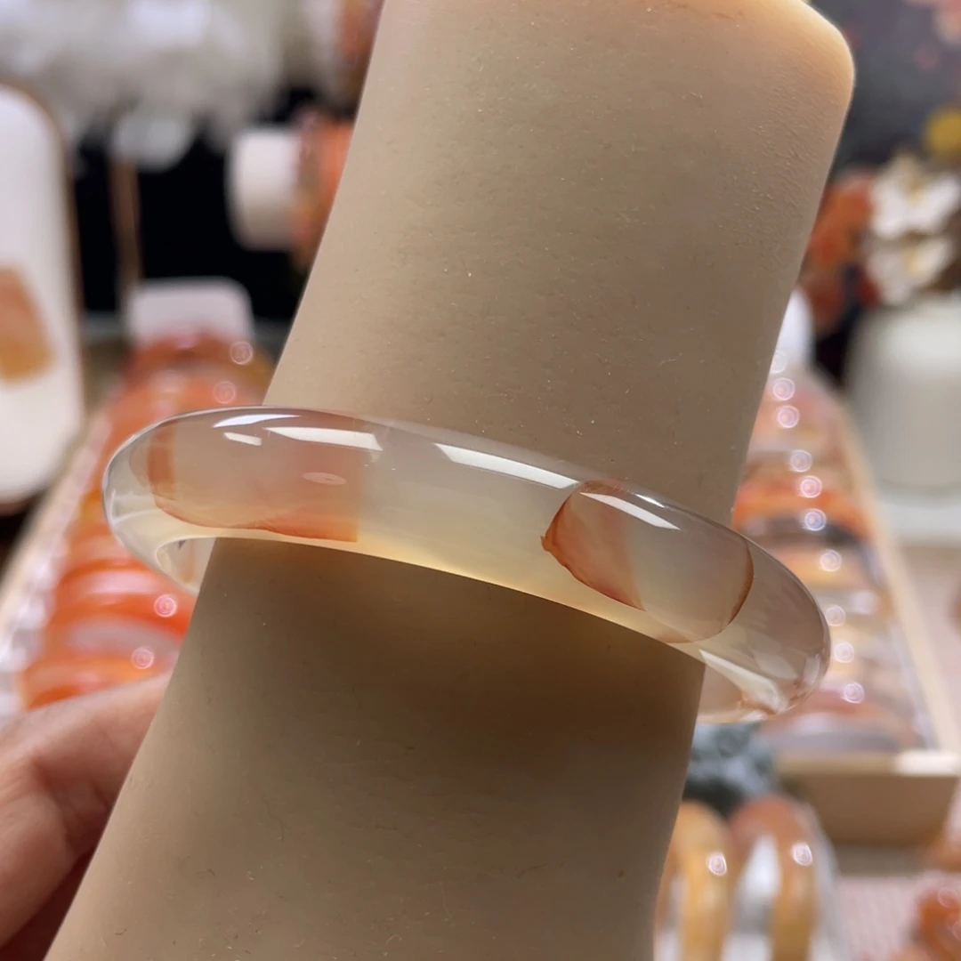 玛瑙/玉髓未镶嵌手镯60.4mm