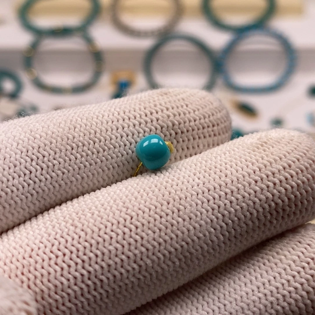 我***血未镶嵌绿松石珠宝奇石AA935