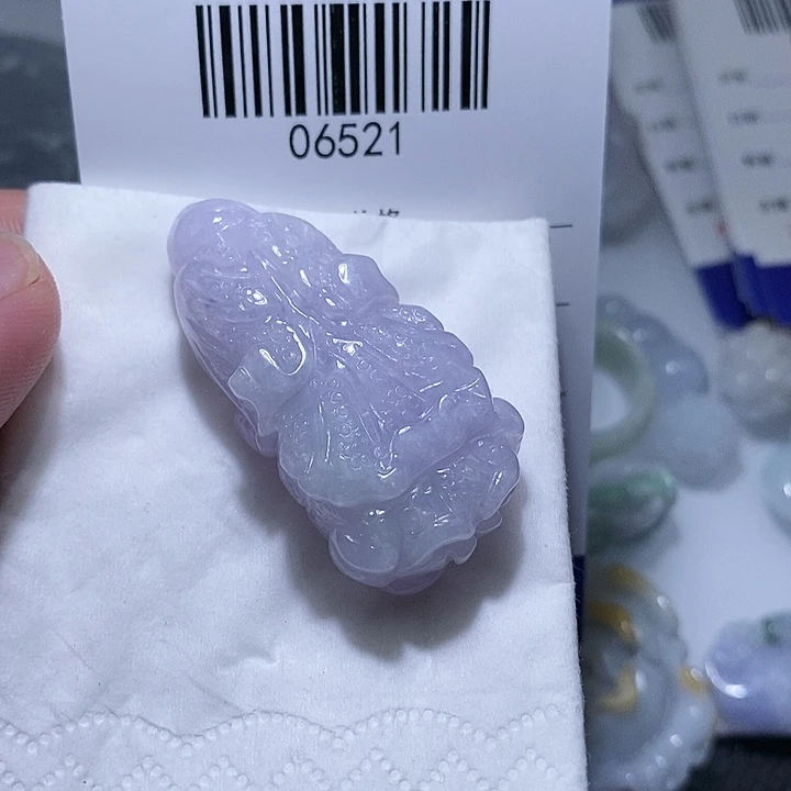 翡翠未镶嵌颈饰天光墟翡翠市场现金代购