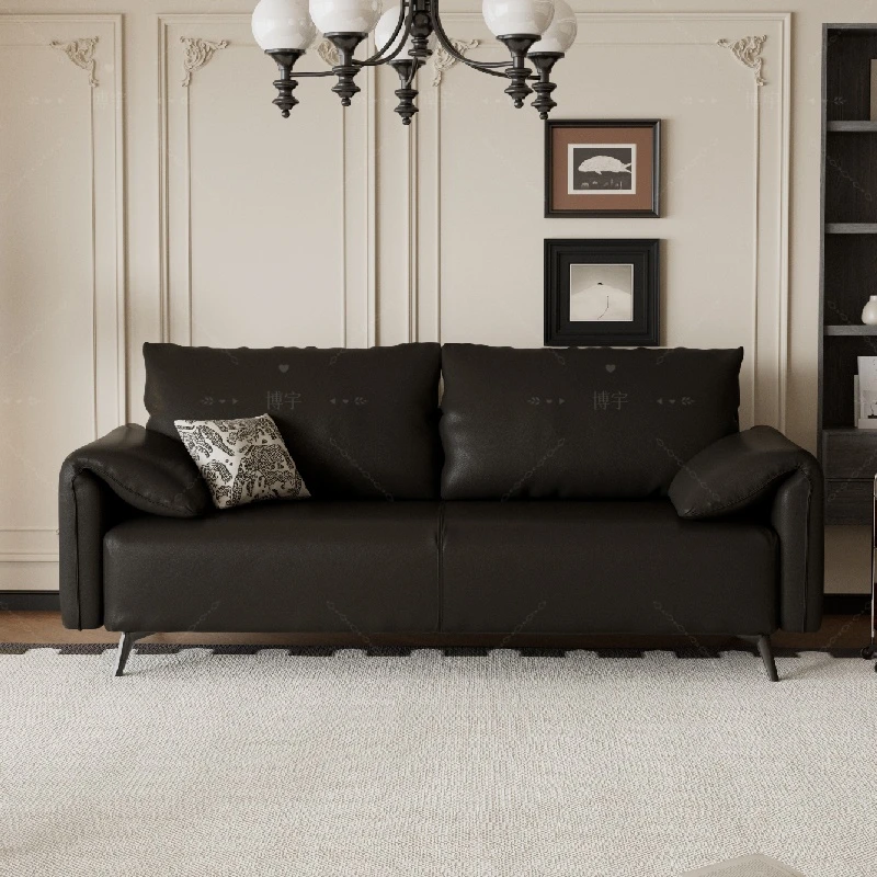 2026新款皮艺实体店公寓小户型客厅卧室阳台直排出租民宿小沙发