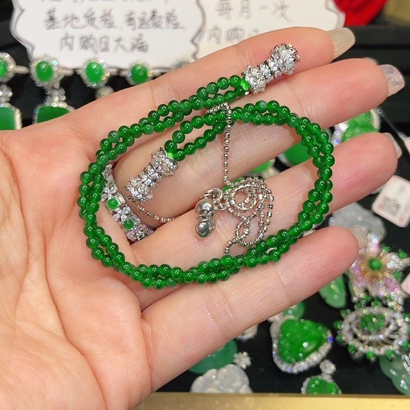 【闪购商品】颈饰未镶嵌翡翠天然翡翠
