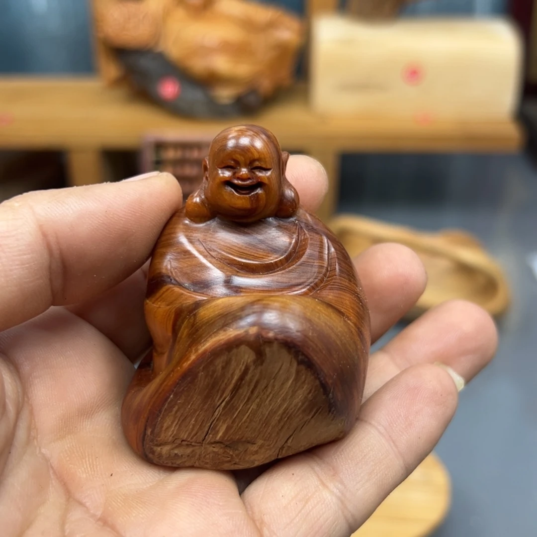 北***九木崖柏木摆件手把件