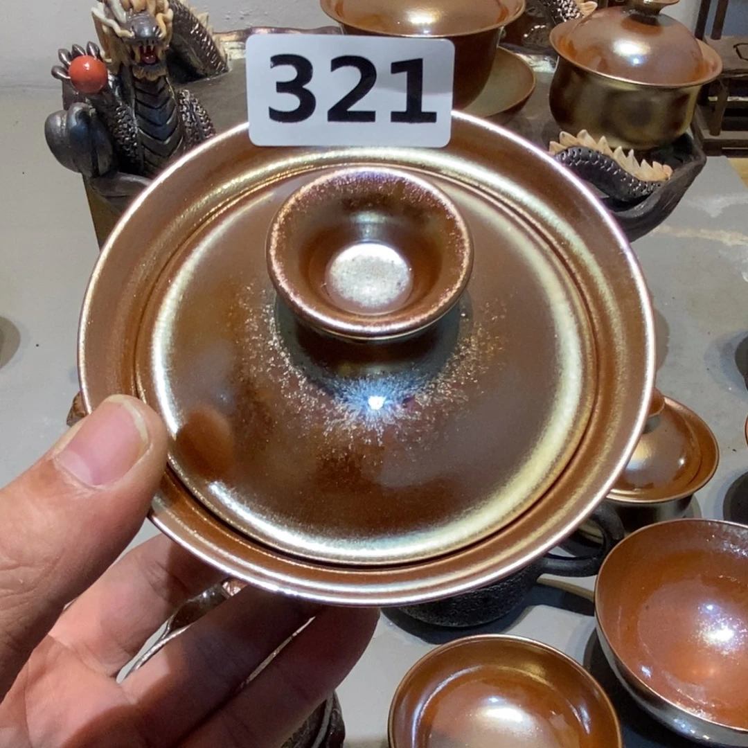 南***爷柴烧茶具陶瓷杯子