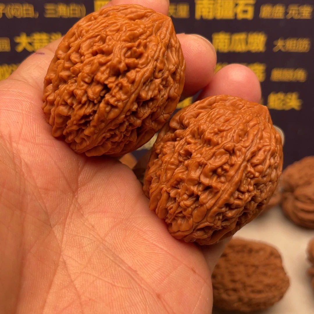 文玩核桃吊坠35尺全品大蒜头