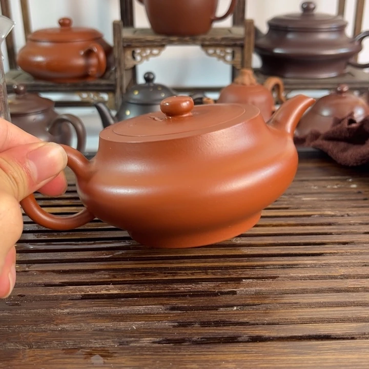 茶壶紫砂原矿紫砂手工制作